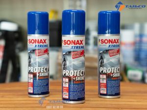 Chai xịt phủ Nano bóng sơn Sonax xtreme Protect Shine độ bóng được phục hồi sau mỗi lần rửa xe.