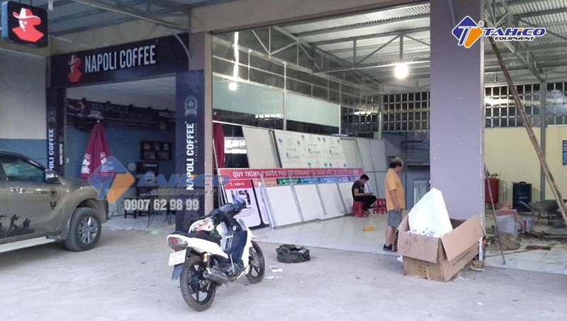 Hoàn thành tiệm rửa xe ô tô xe máy cho anh Vinh - Lâm Đồng
