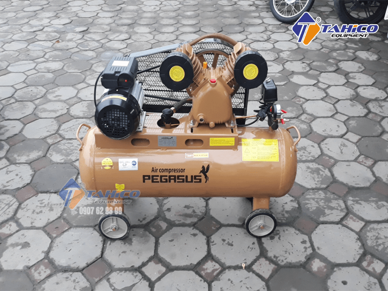 Máy nén khí dây đai Pegasus 1.5 HP TM - V- 0.12/8 - 70L cực kì tiết kiệm năng lượng, đóng vai trò quan trọng trong nhiều ngành công nghiệp