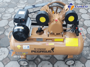 Máy nén khí dây đai Pegasus 3HP TM – V - 0.25/8 - 70L hoạt động bền bỉ, ít hỏng nên và độ ồn cực thấp nên máy được ứng dụng rộng rãi trong nhiều lĩnh vực