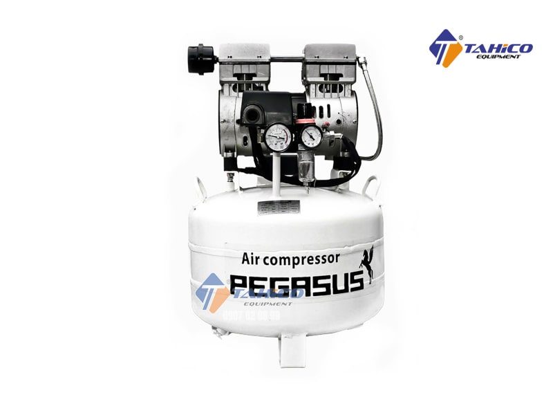 Máy nén khí không dầu, giảm âm Pegasus 1HP TM-OF750-40L