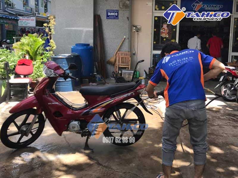 Kokoro LT-16MB thích hợp làm việc ở các trạm rửa xe quy mô nhỏ