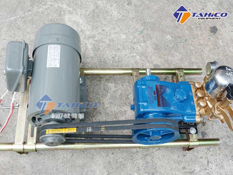 Tổng quan máy rửa xe dây đai 2hp Nhật Bản - NB2 