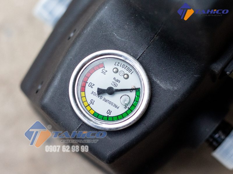 Đồng hồ áp suất máy rửa xe mini Hiroma DHL - 1707