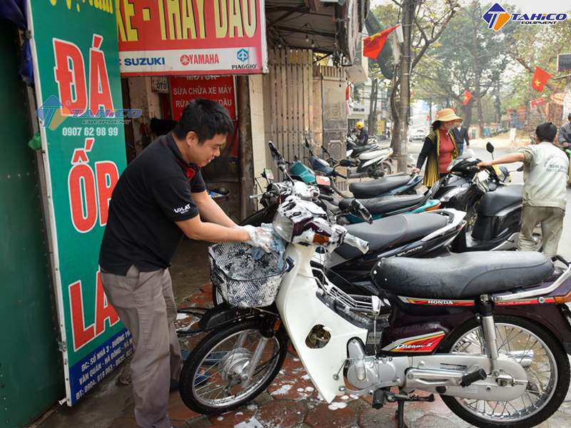 Tư vấn mở tiệm rửa xe máy