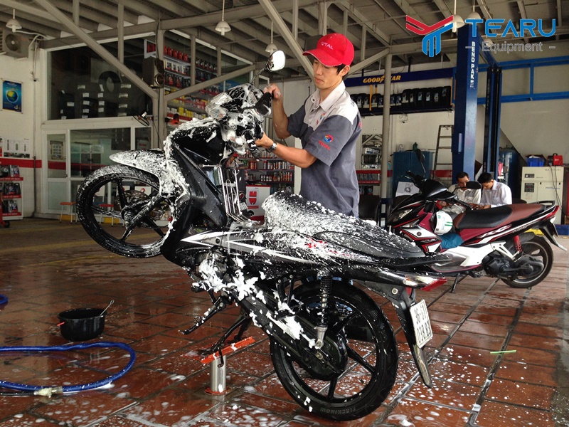 Kinh nghiệm mở tiệm rửa xe máy cho người mới làm
