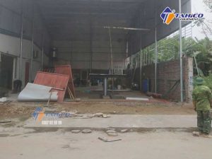 Thi công tiệm rửa xe anh Việt - Phú Thọ
