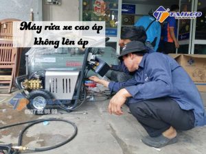 Máy rửa xe cao áp không lên áp nguyên nhân và cách khắc phục