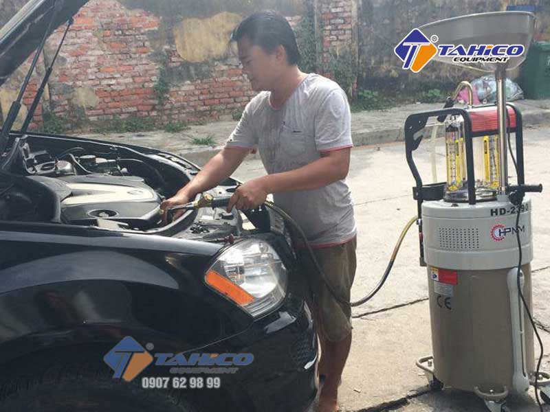 Hút nhớt nhanh chóng và dễ dàng