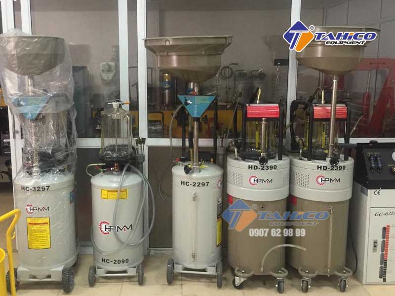 Giá máy hút nhớt khá đa dạng