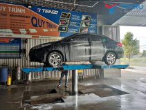Cấu tạo và nguyên lý hoạt động của cầu nâng 1 trụ rửa xe ô tô