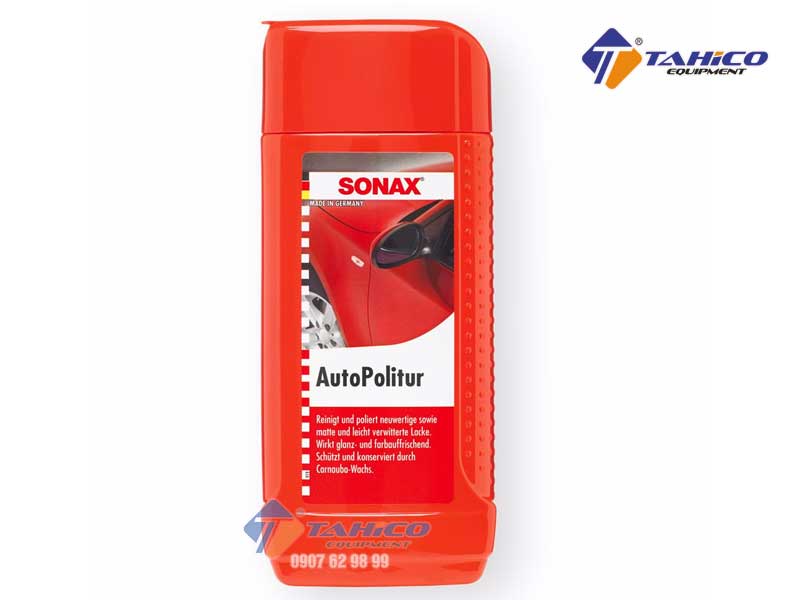Kem đánh bóng nhanh sơn xe Sonax Auto Politur 300100 250ml