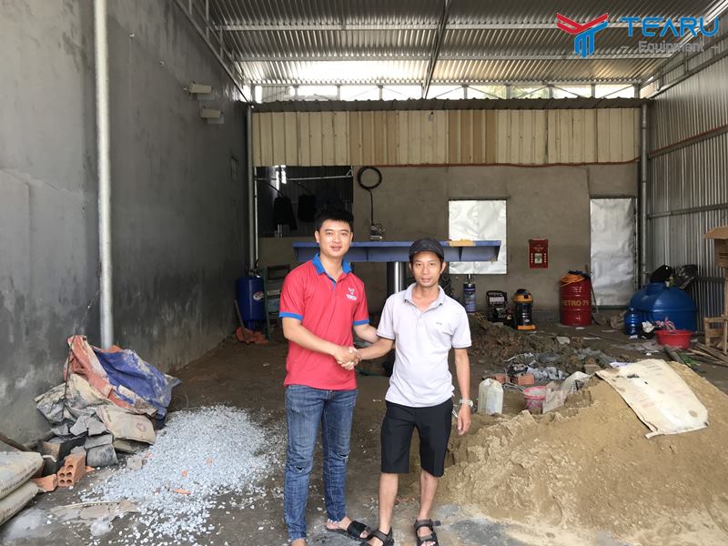 Bàn giao tiệm rửa xe cho anh Tuấn - TP. Huế - Thừa Thiên Huế