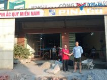Lắp đặt trạm rửa xe cho anh Hữu ở Xuân Trường - Nam Định