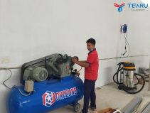 Lắp đặt trung tâm chăm sóc xe cho anh Sơn ở Thọ Xuân, Thanh Hóa