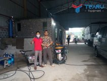 Hoàn thiện tiệm rửa xe 3 pha cho anh Tuấn ở Sơn Tây, Hà Nội