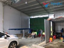Lắp tiệm rửa xe cho anh An ở Chí Thạnh, Tuy An, Phú Yên