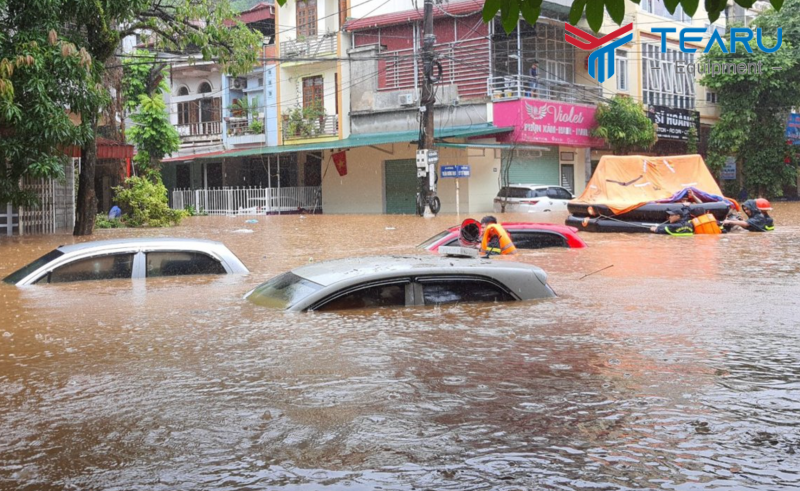 Hướng dẫn xử lý khi xe ô tô bị ngập nước