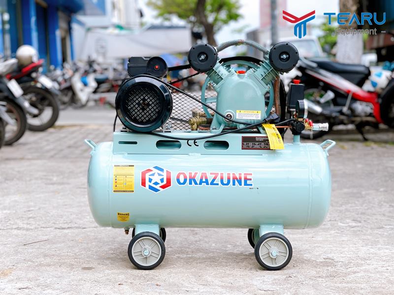 Mở tiệm rửa xe máy không chạm cần những thiết bị gì? 4 Máy nén khí cũng là một thiết bị không thể thiếu