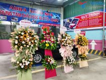 Khai trương tiệm rửa xe của anh Thế Anh ở Ninh Bình