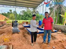 Lắp đặt bộ thiết bị rửa xe chuyên nghiệp cho anh Hữu ở Nam Đông - Huế