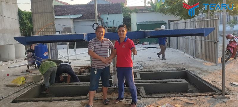 Lắp đặt thiết bị rửa xe ở Nam Đàn - Nghệ An