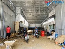 Hoàn thiện tiệm rửa xe cho chị Nhung ở TP-Huế