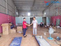 Lắp đặt cầu nâng 1 trụ cho anh Huân ở Đức Trọng - Lâm Đồng