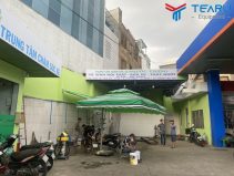 Lắp đặt nâng cấp tiệm rửa xe cho chị Thảo ở Tân Bình