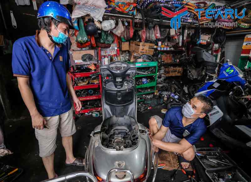 Mở tiệm sửa xe máy cần bao nhiêu vốn đầu tư?