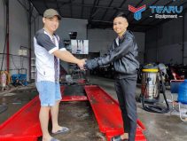 Hoàn thành lắp đăt bộ thiết bị rửa xe 3 pha cho anh Công ở Vũng Tàu
