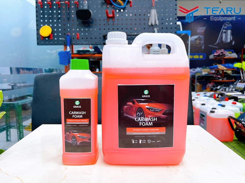 Dung dịch rửa xe Carwash Foam được phân phối độc quyền từ TEARU