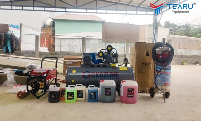 Mở gara ô tô cần bao nhiêu tiền? Cách dự toán chi phí chuẩn 3 Chi phí đầu tư trang thiết bị, máy móc