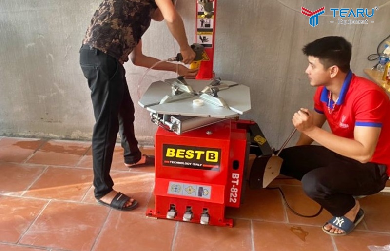 Bảo trì máy ra vào lốp như thế nào chuẩn xác?