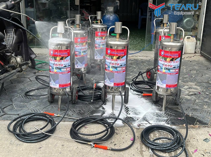 Máy phun bọt tuyết tự động | Bán tự động đáng mua nhất 2025 5 Công ty Tearu Việt Nam chuyên cung cấp máy phun bọt tuyết chính hãng