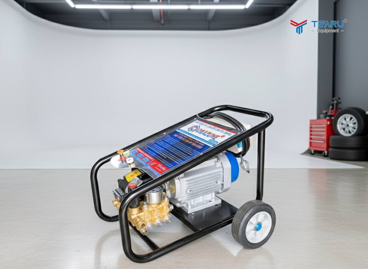 Địa Chỉ Bán Máy Rửa Xe Cao Áp tại Hà Nội Uy Tín Số 1 5 Máy rửa xe cao áp 2.2kw Okazune OK1885VN (Mẫu Mới)