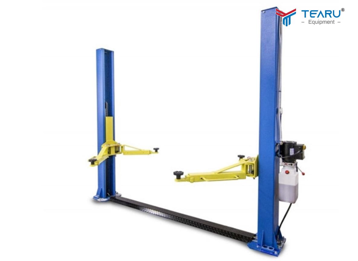 Cầu Nâng 2 Trụ Tại Đà Nẵng – Thiết Bị Không Thể Thiếu Cho Gara Ô Tô Hiện Đại 4 Cầu nâng 2 trụ cáp dưới VTLB 4000