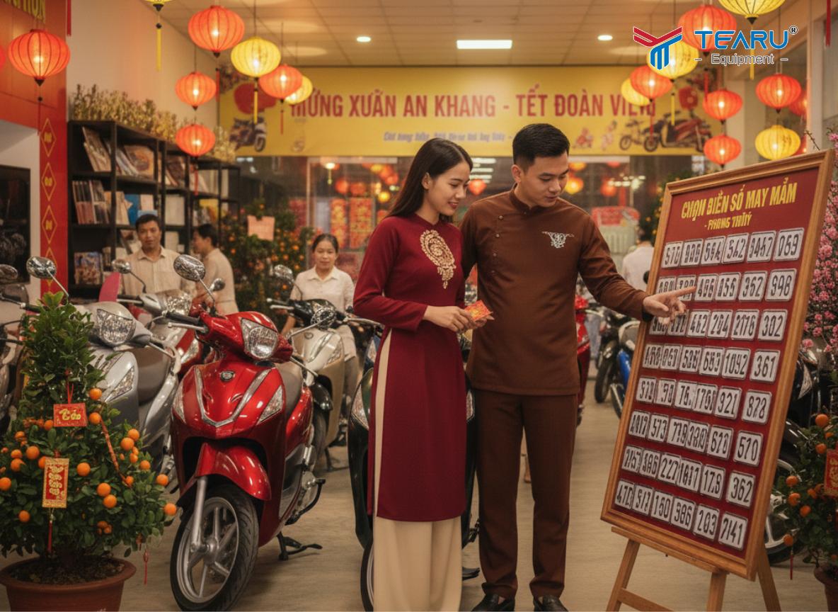 Ngoài chọn màu xe thì biển số xe đẹp cũng đem lại may mắn, tài lộc cho chủ xe