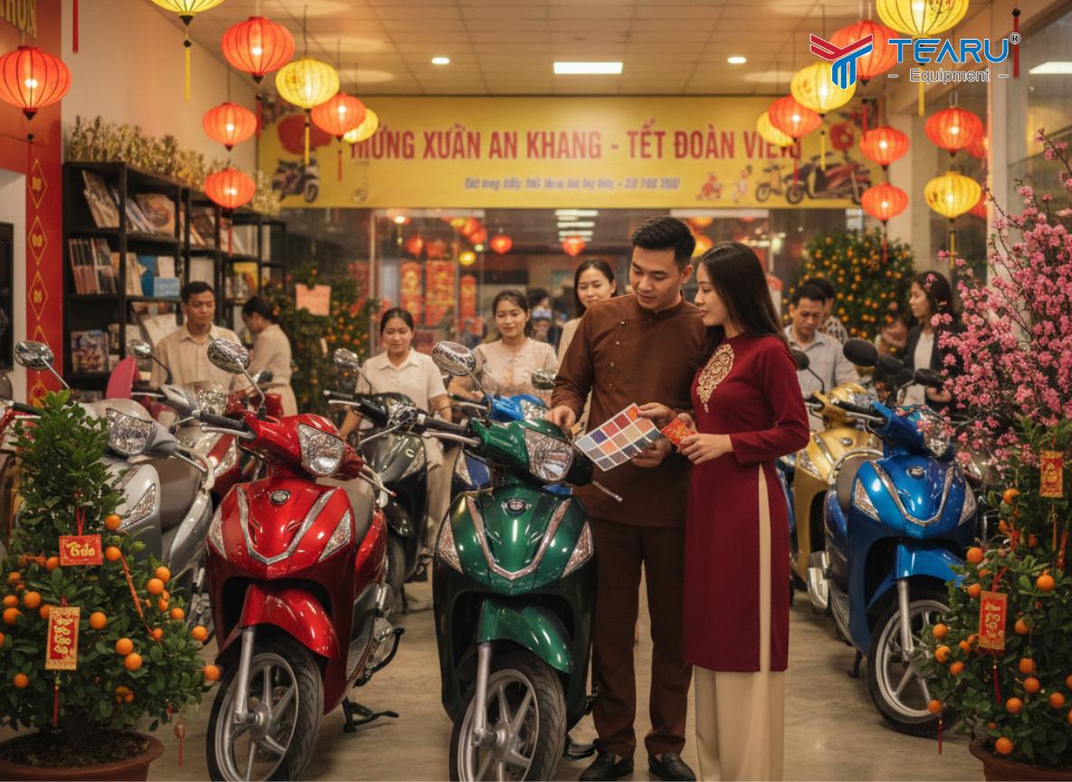 Phong Thủy Khi Mua Xe Máy Cuối Năm: Màu Xe Hợp Mệnh Giúp Hút Tài Lộc