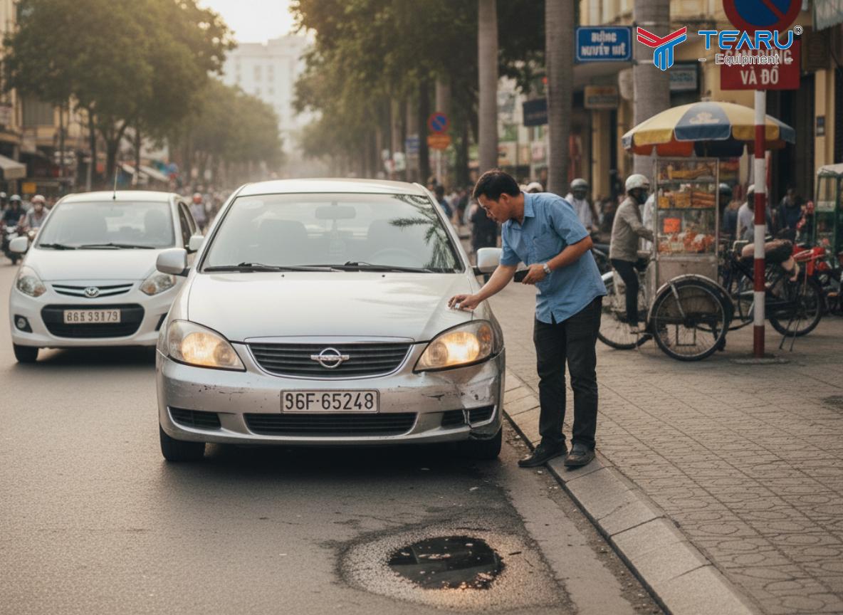 Nên gọi bảo hiểm sớm để được chi trả tiền bảo hiểm sửa xe