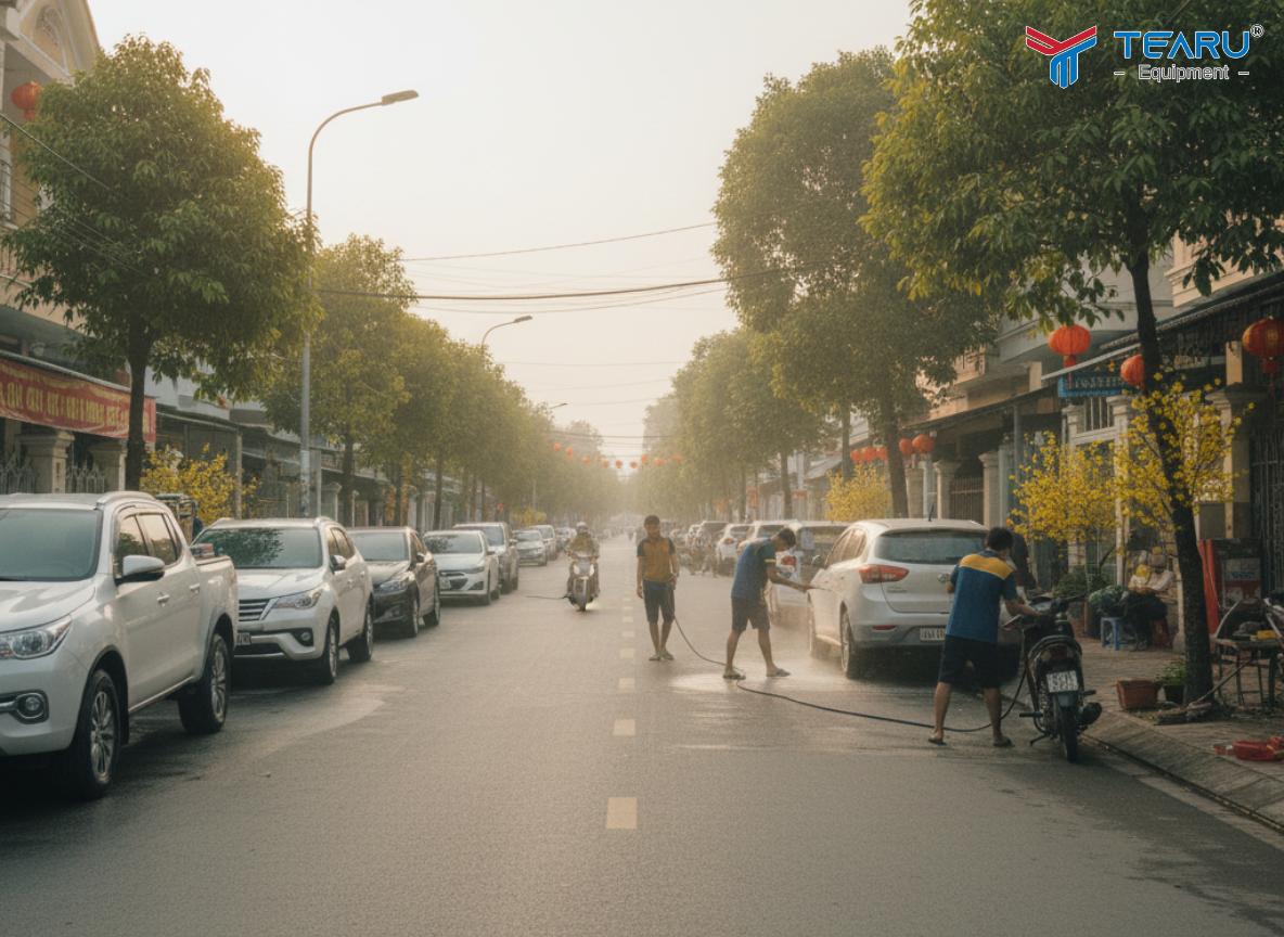 Mở Tiệm Rửa Xe Lưu Động Dịp Tết 2026 Có Lời Không? Phân Tích Chi Tiết Từ A–Z 3 Chi phí đầu tư rửa xe lưu động thấp hơn nhiều so với rửa xe truyền thống