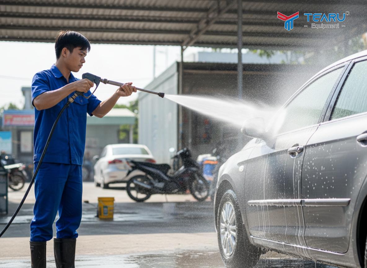 Chi Phí Nuôi Xe Ô Tô 1 Năm Hết Bao Nhiêu? Bản Tổng Hợp Mới Nhất 2026 4 Có thể rửa xe tại nhà để tiết kiệm Chi phí rửa và chăm sóc xe