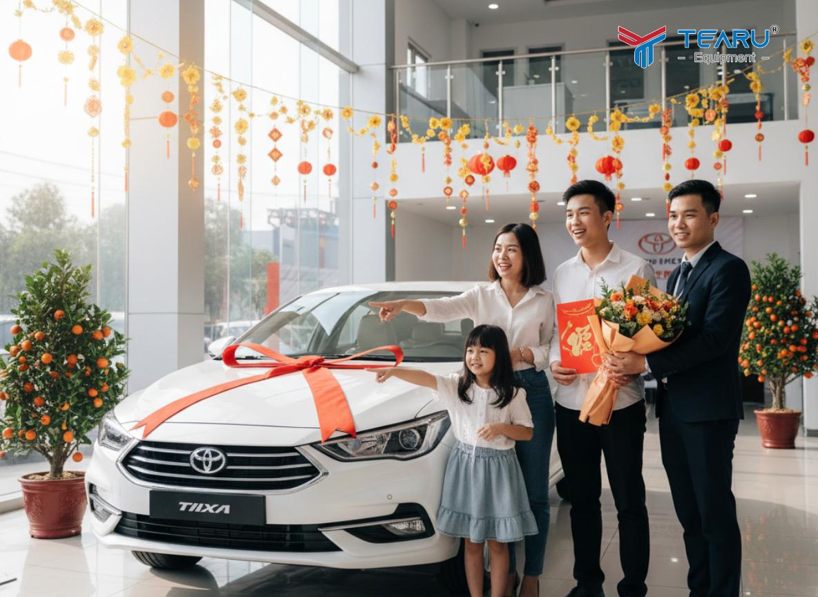 Mua xe dịp cuối năm còn được nhận nhiều ưu đãi từ showroom