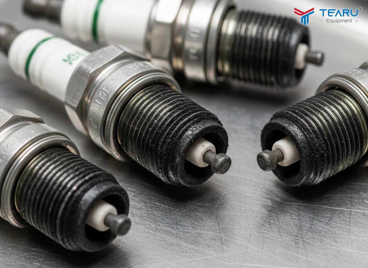 Bugi đóng bụi làm xe khó nổ máy hơn