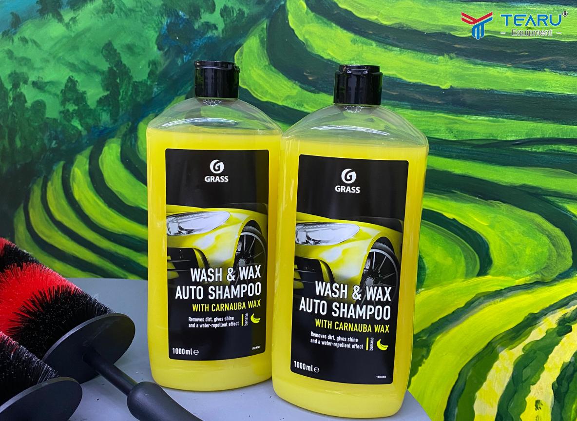 Rửa xe bằng dung dịch Wash & wax giúp Tiết kiệm chi phí mua thêm sáp wax hoặc dịch vụ đánh bóng