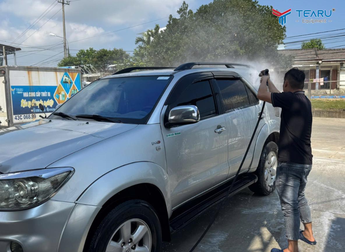 Mô hình rửa xe tự phục vụ không cần nhân viên chỉ cần 1 quản lý để vận hành