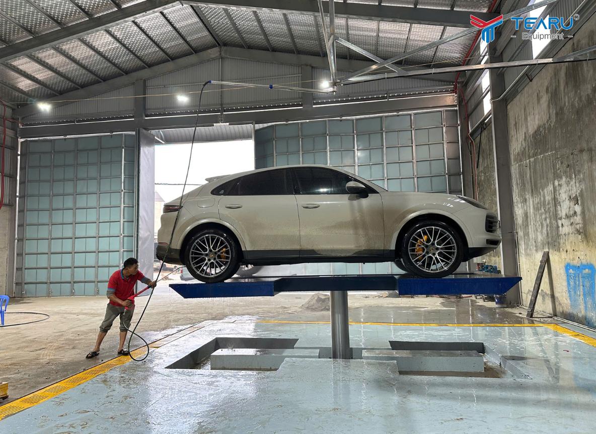 Tay quay 360 độ phù hợp với tất cả các dòng máy rửa xe cao áp hiện nay từ 1 pha đến 3 pha