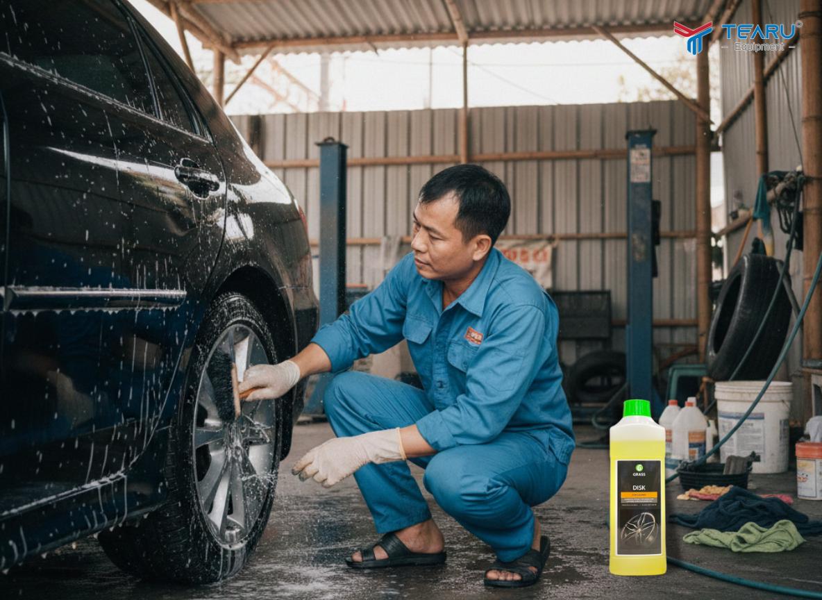 Cách Vệ Sinh Mâm Xe Ô Tô Đúng Cách Tránh Ăn Mòn