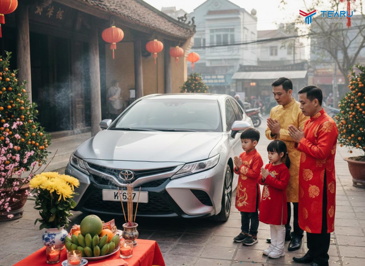 Vì Sao Nên Cúng Xe Ô Tô Cuối Năm? Ý Nghĩa Phong Thủy Chủ Xe Nên Biết