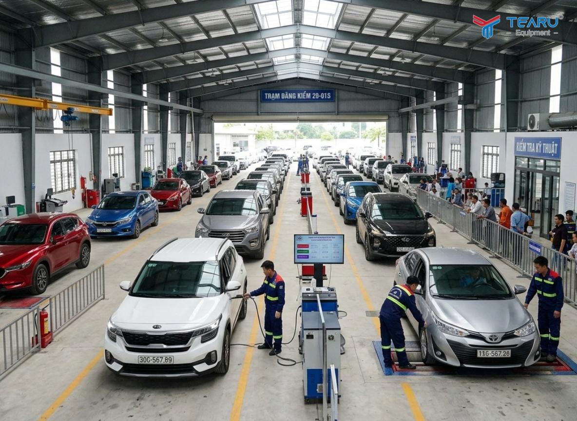 Kiểm tra bảo dưỡng xe trước khi đăng kiểm giúp tránh mất thời gian đăng kiểm nhiều lần